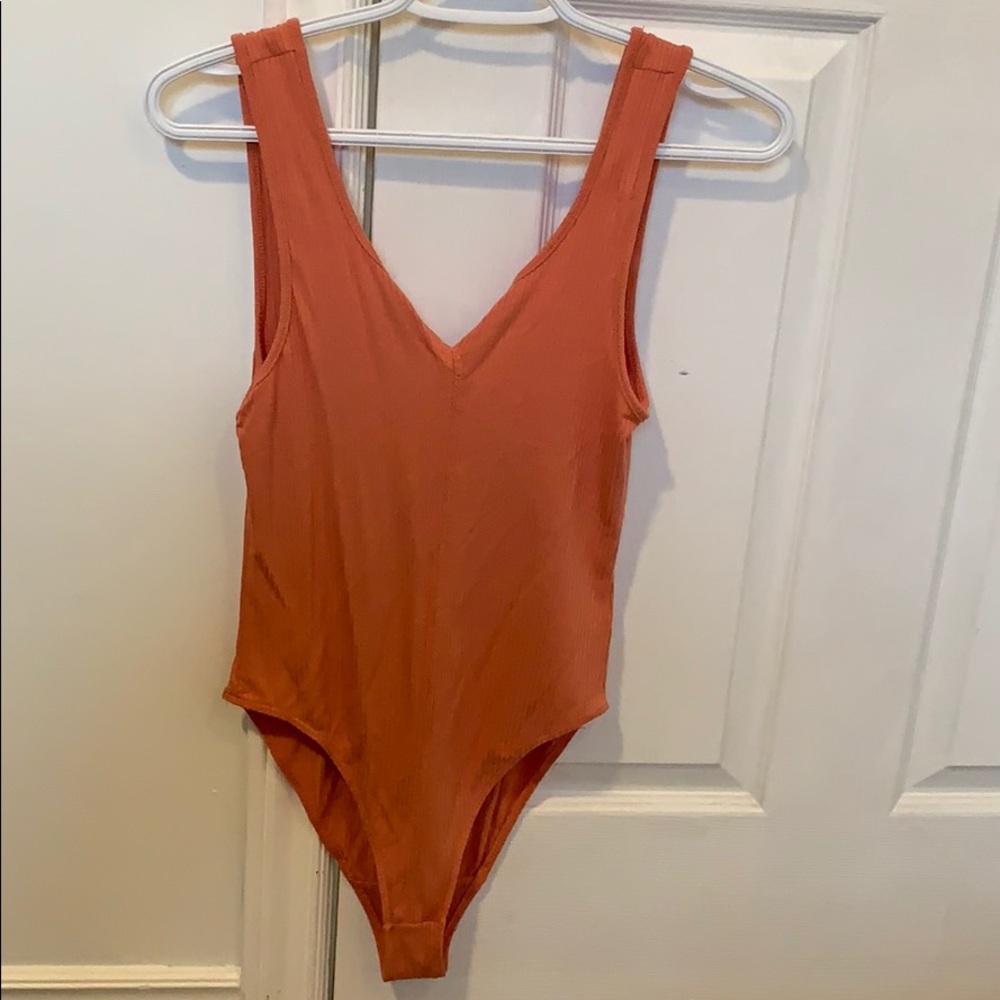 Peach/Salmon bodysuit